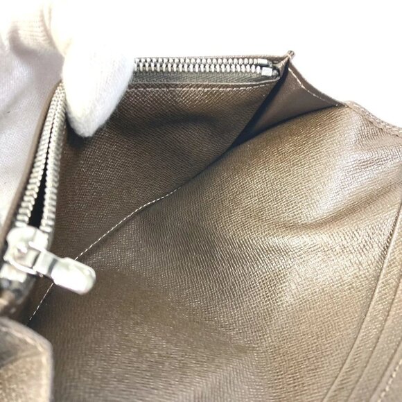 LOUIS VUITTON M32578 Taiga Portefeuille Braza Long Wallet Taiga Leather Brown - Picture 10 of 16